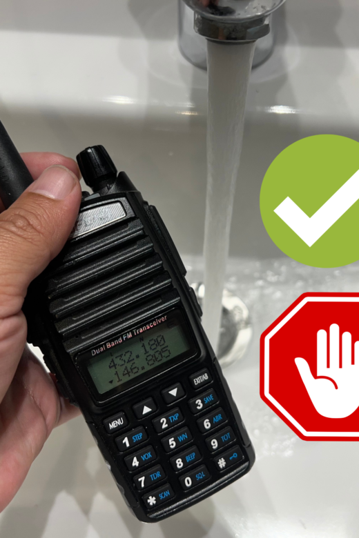 are baofeng uv-82 waterproof?
